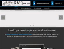 Tablet Screenshot of dmqlleida.com